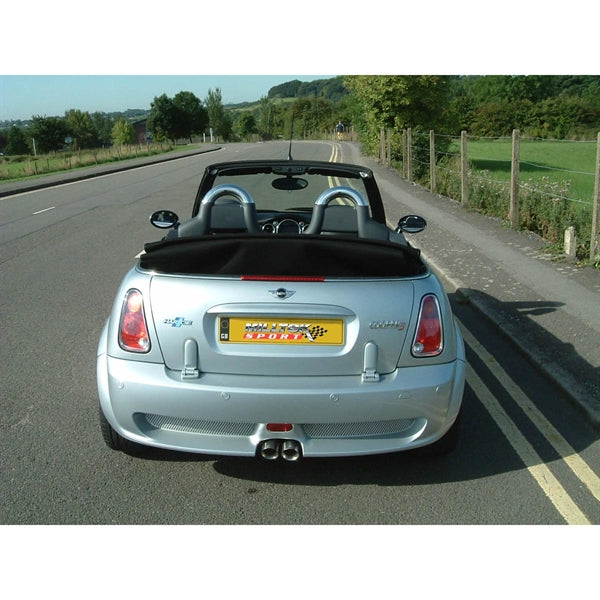 Milltek Cat-back New Mini Mk1 (R52) Cooper S Convertible