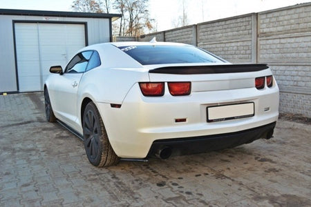 Maxton Rear Side Splitters Chevrolet Camaro V Ss - Us Version (Preface) - Gloss Black