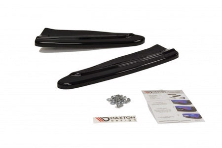 Maxton Rear Side Splitters Chevrolet Camaro V Ss - Us Version (Preface) - Gloss Black