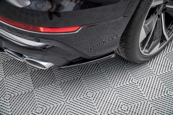 Maxton Rear Side Splitters Audi Sq8 Mk1 - Gloss Black