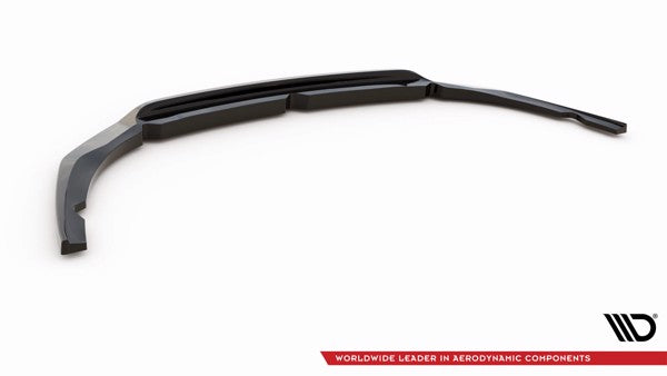 Maxton Front Splitter V.1 Kia Optima Mk4 Facelift - Gloss Black