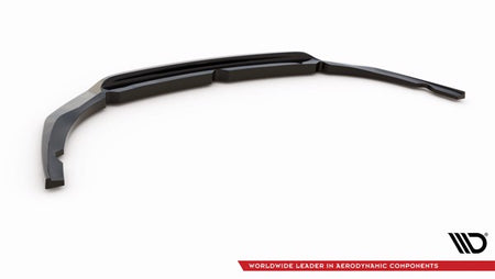 Maxton Front Splitter V.1 Kia Optima Mk4 Facelift - Gloss Black