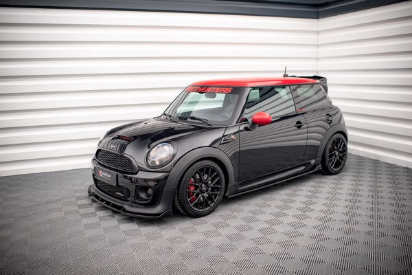 Maxton Side Skirts Diffusers V.2 Mini Cooper John Cooper Works R56 - Gloss Black