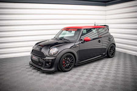 Maxton Side Skirts Diffusers V.2 Mini Cooper John Cooper Works R56 - Gloss Black