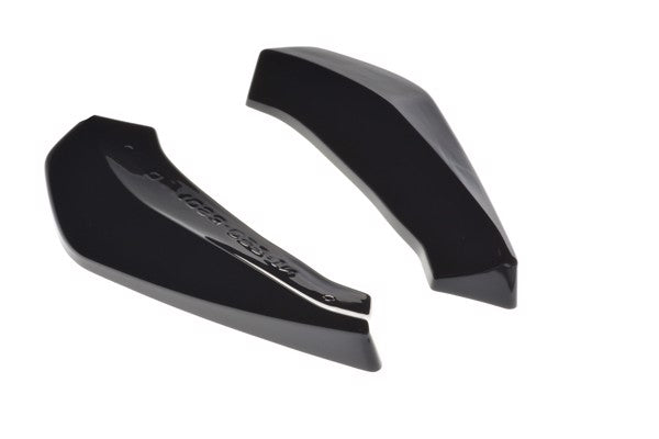 Maxton Rear Side Splitters Nissan 350Z - Gloss Black