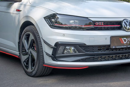 Maxton Front Bumper Wings (Canards) VW Polo Gti Mk 6