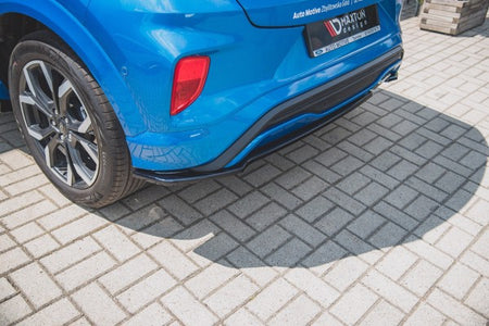 Maxton Rear Side Splitters Ford Puma St-Line - Gloss Black
