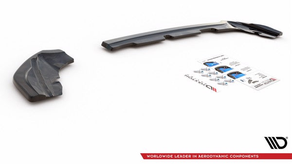 Maxton Rear Side Splitters Ford Puma St-Line - Gloss Black