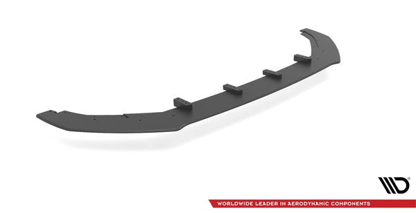 Maxton Street Pro Front Splitter V.1 Volkswagen Golf R Mk7 - Black
