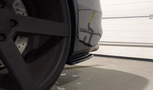 Maxton Rear Side Splitters Audi S4 B8 Fl - Gloss Black