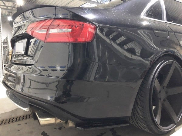 Maxton Rear Side Splitters Audi S4 B8 Fl - Gloss Black