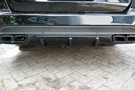 Maxton Rear Valance Mercedes C-Class S205 63Amg Estate - Gloss Black