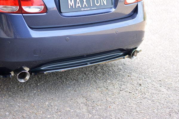Maxton Central Rear Splitter Lexus Gs Mk.3 - Gloss Black