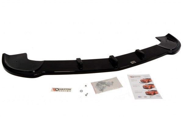 Maxton Front Splitter Mercedes Slk R171 (For Me-Slk -R171-Amg204-F1) - Gloss Black