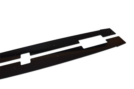 Maxton Racing Side Skirts Diffusers V.2 Ford Fiesta Mk8 St / St-Line - Gloss Black
