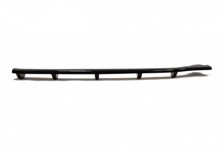 Maxton Central Rear Splitter BMW 3 E46 Mpack Coupe (With Vertical Bars) - Gloss Black