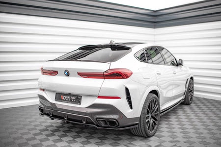 Maxton Spoiler Cap BMW X6 M-Pack G06 - Gloss Black