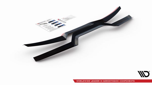 Maxton Spoiler Cap BMW X6 M-Pack G06 - Gloss Black
