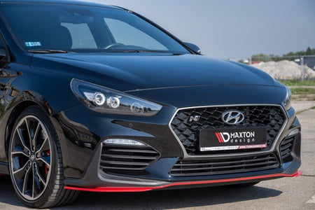 Maxton Front Splitters Hyundai I30 N Mk3 Hatchback / Fastback