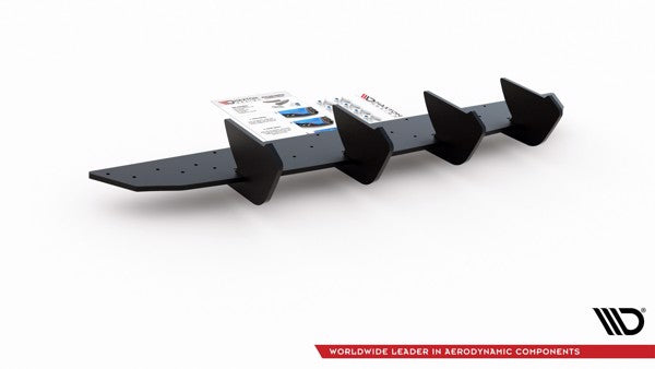 Maxton Racing Durability Rear Diffuser V.2 VW Golf 8 - Black