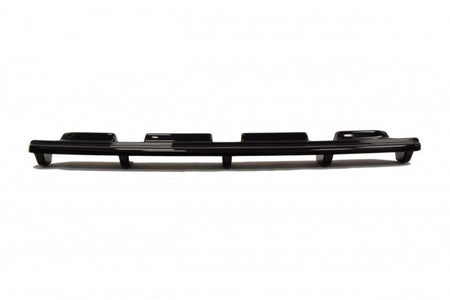 Maxton Central Rear Splitter For BMW 6 Gran Coupé Mpack (With A Vertical Bar) - Gloss Black