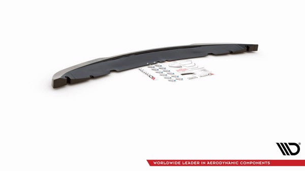Maxton Front Splitter Mini Cooper / One R50  - Gloss Black