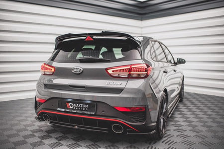 Maxton Rear Side Splitters V.2 Hyundai I30 N Hatchback Mk3 Facelift - Gloss Black