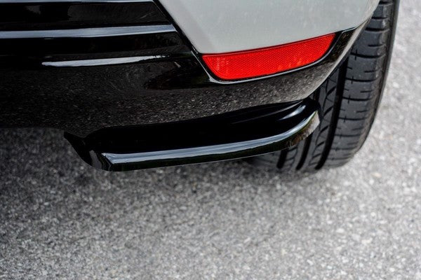 Maxton Rear Side Splitters Renault Clio Mk4 - Gloss Black