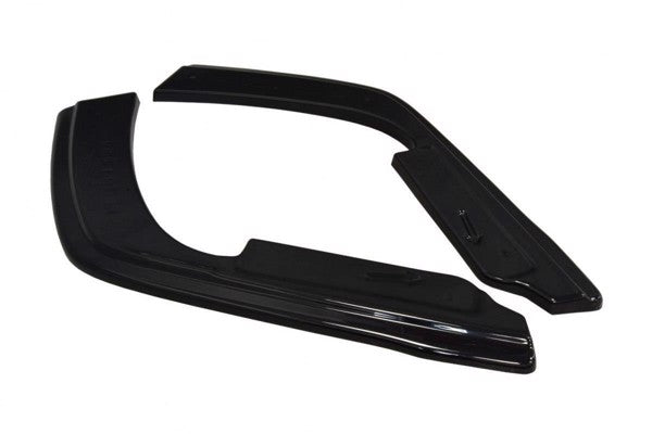 Maxton Rear Side Splitters Renault Talisman - Gloss Black