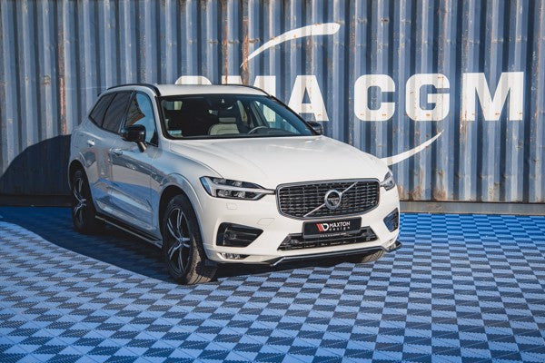 Maxton Front Splitter V.1 Volvo Xc60 Mk2 R-Design - Gloss Black