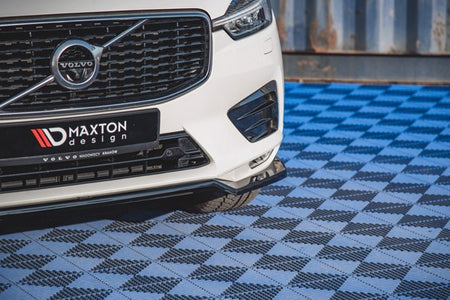 Maxton Front Splitter V.1 Volvo Xc60 Mk2 R-Design - Gloss Black