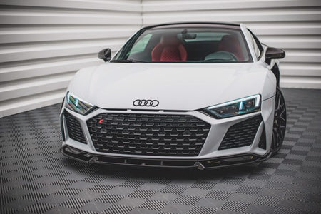 Maxton Front Splitter V.1 Audi R8 Mk2 Facelift - Gloss Black
