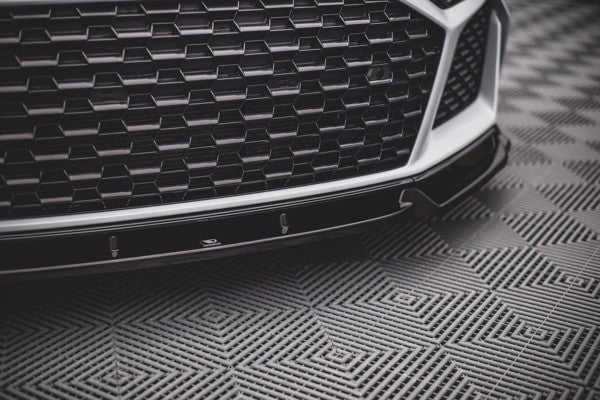 Maxton Front Splitter V.1 Audi R8 Mk2 Facelift - Gloss Black