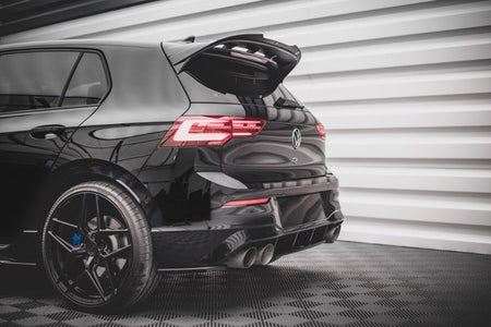 Maxton Spoiler Cap Volkswagen Golf R Mk8 - Gloss Black