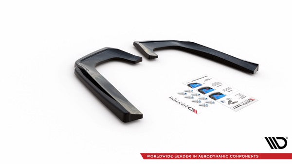 Maxton Rear Side Splitters V.1 Mercedes-Benz Gle Coupe 63Amg C292 - Gloss Black