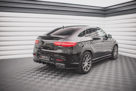 Maxton Rear Side Splitters V.1 Mercedes-Benz Gle Coupe 63Amg C292 - Gloss Black