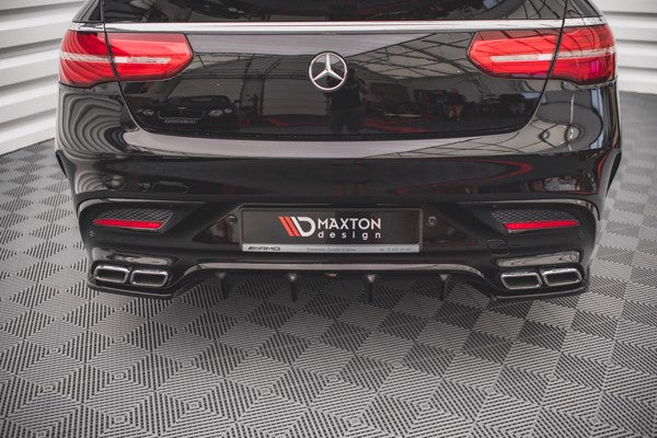 Maxton Rear Side Splitters V.1 Mercedes-Benz Gle Coupe 63Amg C292 - Gloss Black