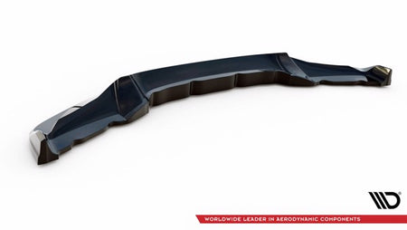 Maxton Front Splitter V.3 BMW X6 M-Pack F16 - Gloss Black