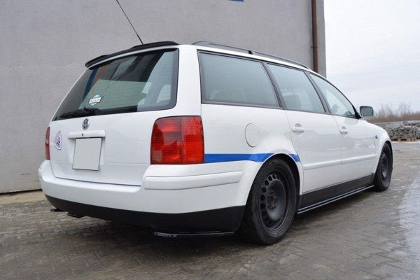 Maxton Side Skirts Diffusers VW Passat B5 - Gloss Black