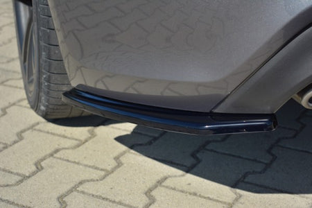 Maxton Rear Side Splitters Hyundai Genesis Coupé Mk.1 - Gloss Black