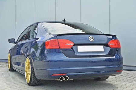 Maxton Spoiler Extension Volkswagen Jetta Mk6 Sedan Preface - Gloss Black