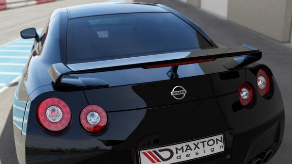 Maxton Spoiler Extension Nissan Gt-R Preface Coupe (R35-Series) - Gloss Black