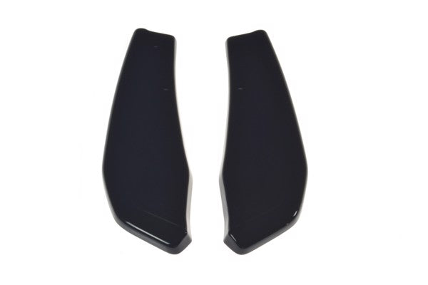 Maxton Rear Side Splitters For BMW X4 M-Pack G02 - Gloss Black
