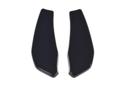 Maxton Rear Side Splitters For BMW X4 M-Pack G02 - Gloss Black