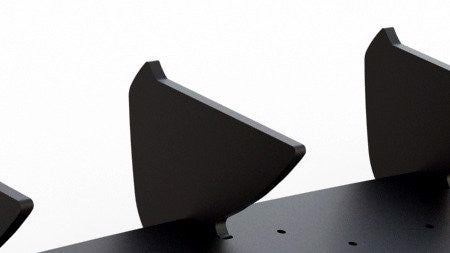 Maxton Racing Durability Rear Diffuser V.1 VW Golf 8 - Black