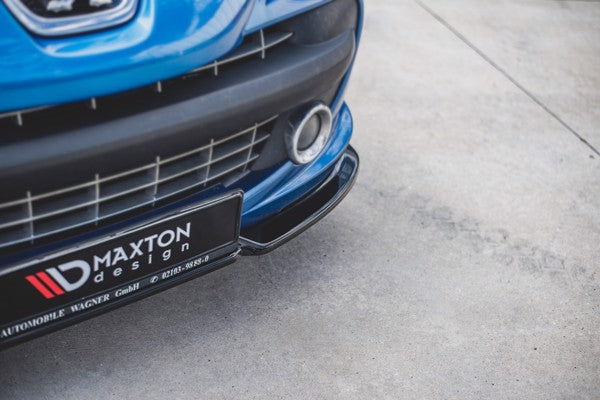Maxton Front Splitter Peugeot 207 Sport - Gloss Black