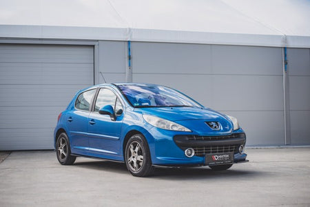 Maxton Front Splitter Peugeot 207 Sport - Gloss Black