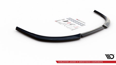 Maxton Front Splitter Peugeot 207 Sport - Gloss Black