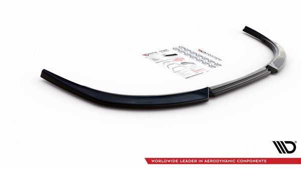 Maxton Front Splitter Peugeot 207 Sport - Gloss Black
