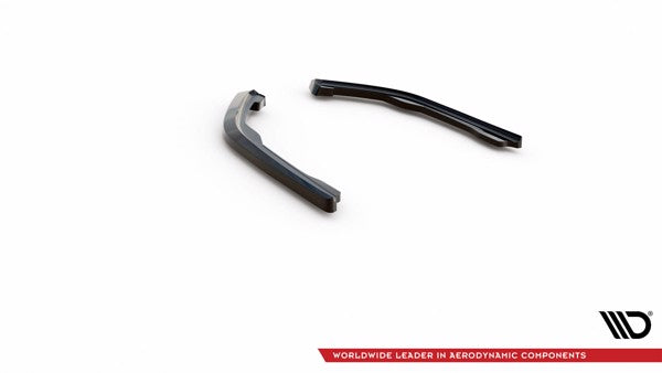 Maxton Rear Side Splitters V.2 BMW 2 Coupe M-Pack G42 - Gloss Black